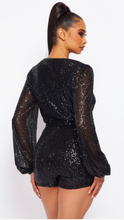Load image into Gallery viewer, Carrina Sequin Romper
