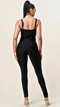 Load image into Gallery viewer, Showtime Bandage Jumpsuit (Black)
