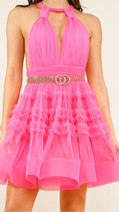 Pink Lemonade Mini Dress