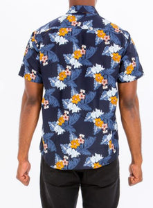Blue Bay Hawaiian Shirt