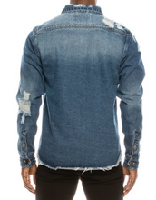 Load image into Gallery viewer, My Denim Shirt Jacket
