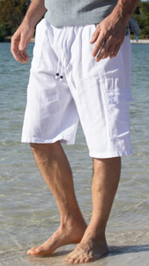 Senegal Shorts (Pure White)