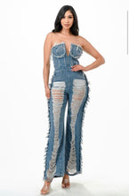 Load image into Gallery viewer, Dyna Denim Jumpsuit
